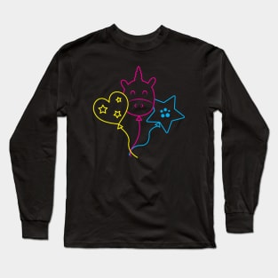 Fluorescent balloon Long Sleeve T-Shirt